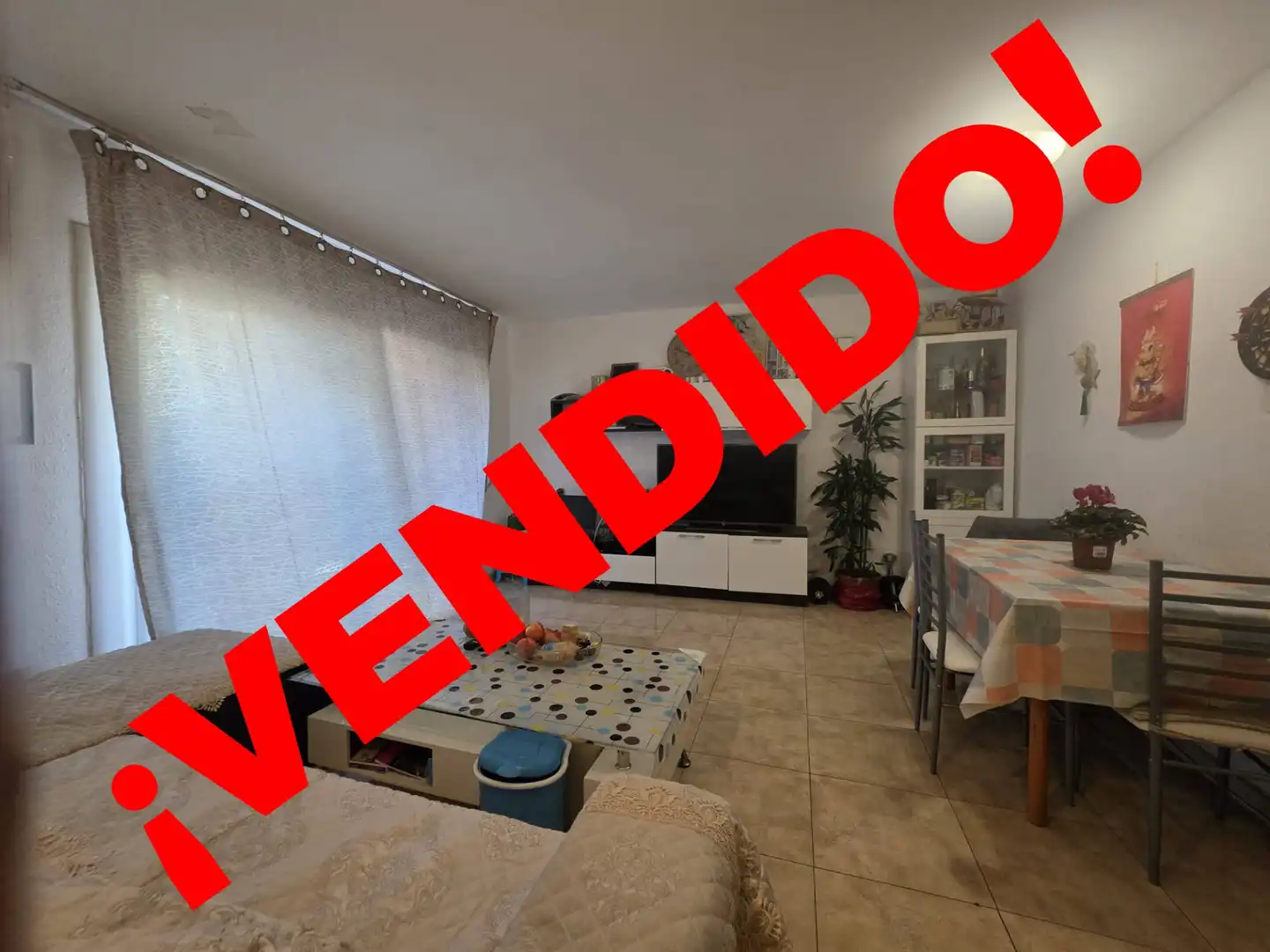 Sala de estar de Piso en venta en Mataró con Aire acondicionado