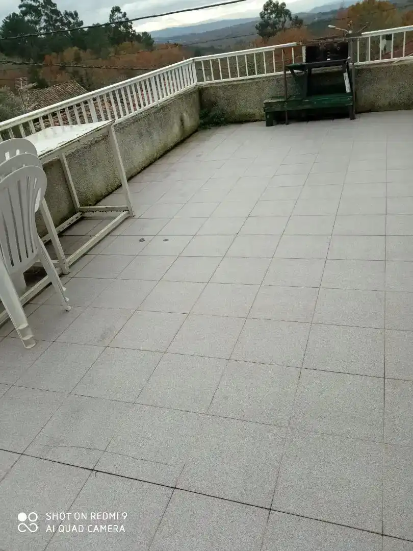 Terraza de Casa adosada en venta en Nogueira de Ramuín con Amueblado y Balcón