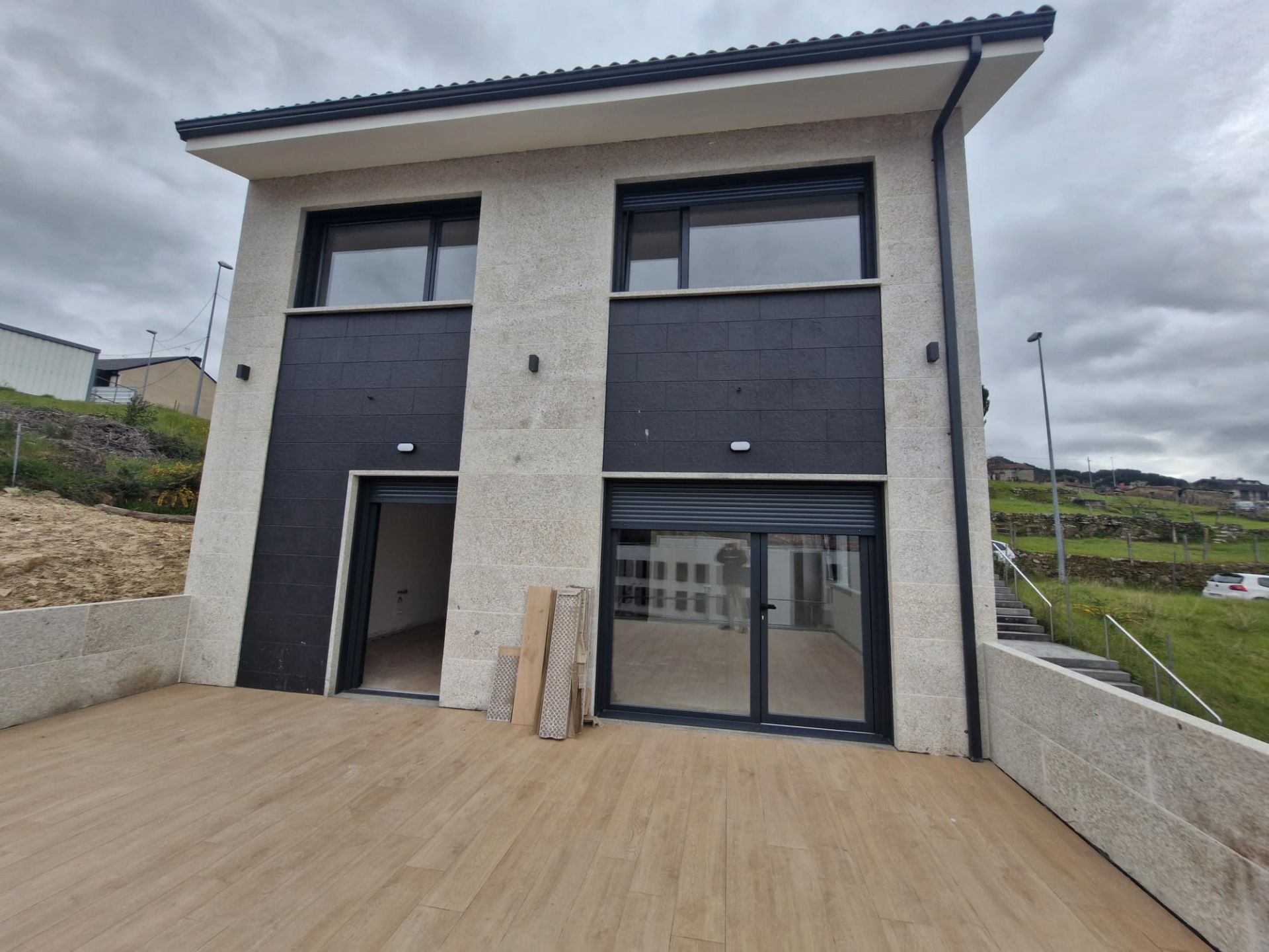 Exterior view of House or chalet for sale in Ourense Capital   with Heating, Terrace and Balcony