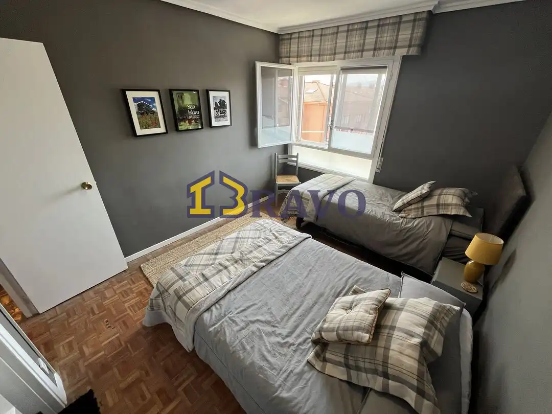 Bedroom of Flat for sale in Medina de Pomar  with Terrace and Balcony