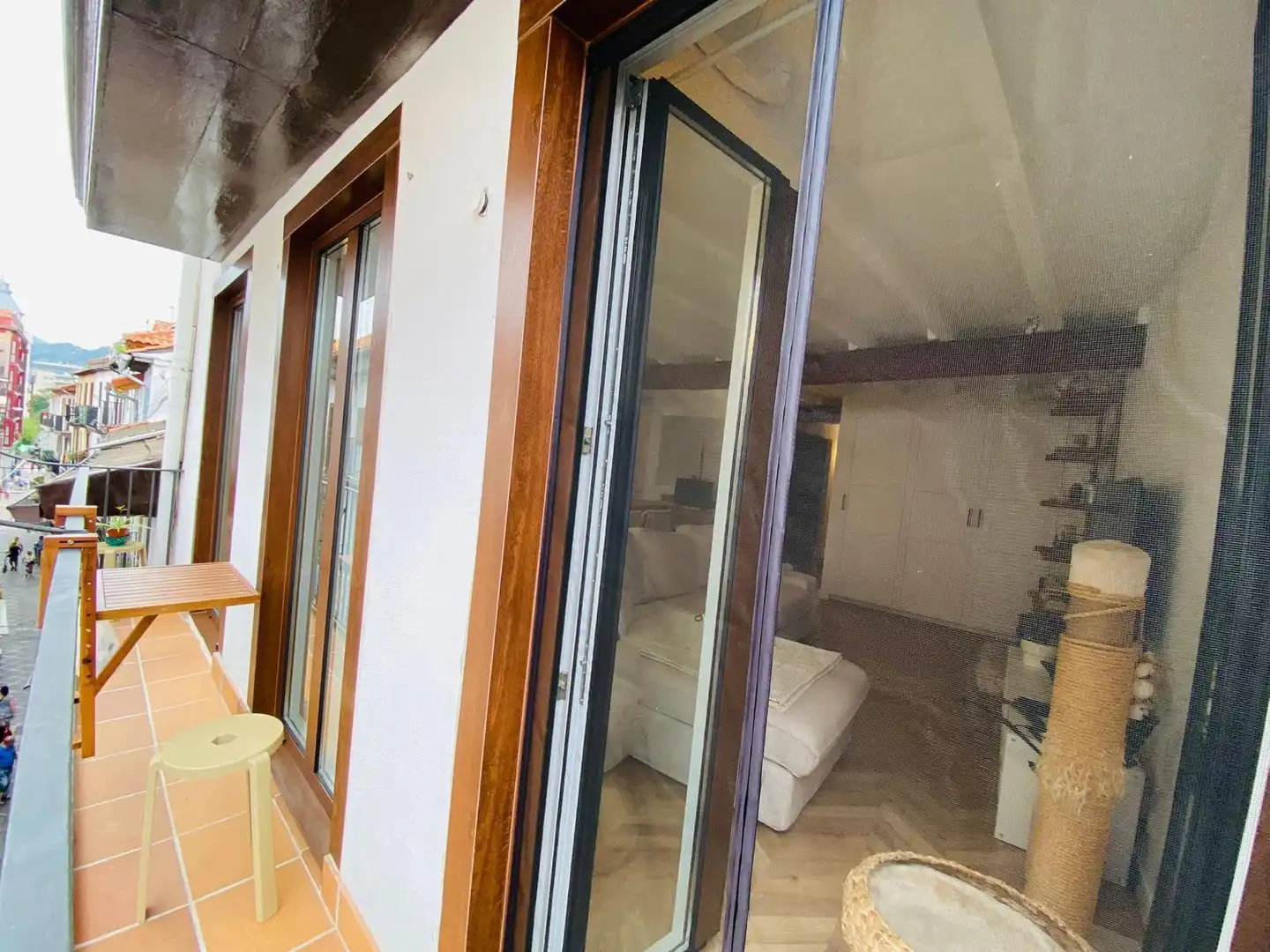 Terraza de Apartamento de alquiler en Castro-Urdiales con Amueblado