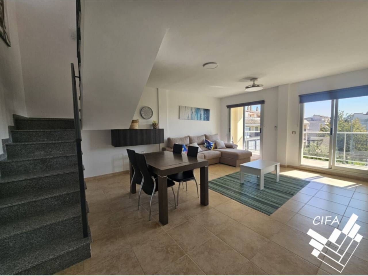 Living room of Flat to rent in San Jorge / Sant Jordi  with Air Conditioner, Terrace and Furnished