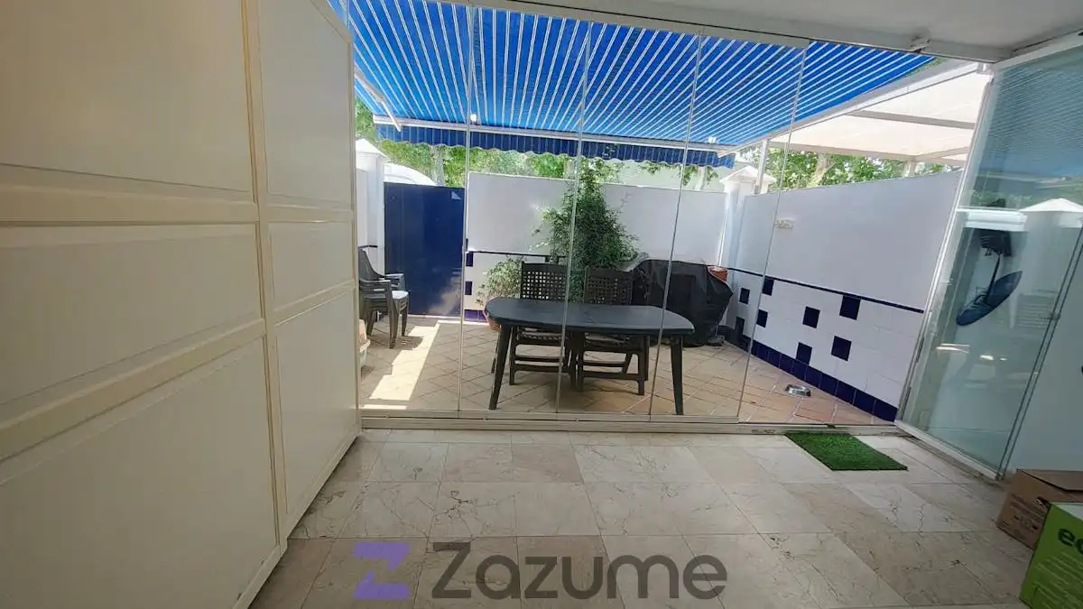Terrassa de Casa adosada de lloguer en Sotogrande amb Aire condicionat, Calefacció i Jardí privat