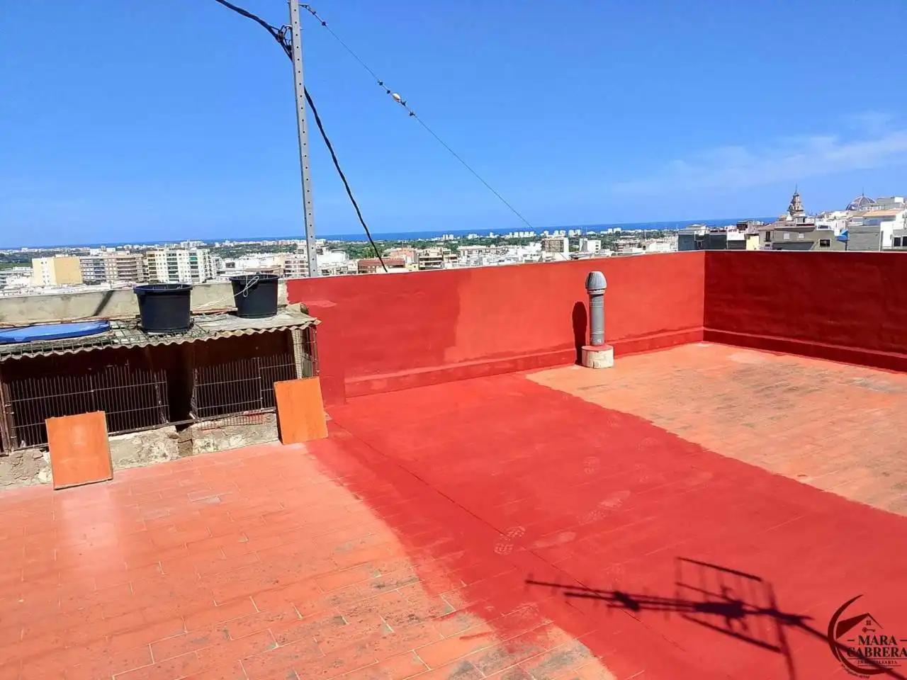 Terrassa de Casa adosada en venda en Oliva amb Aire condicionat, Jardí privat i Terrassa