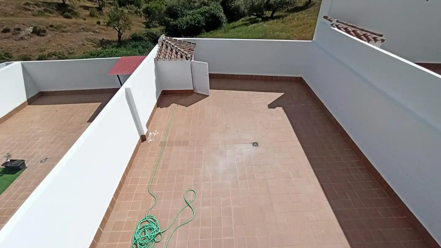 Terraza de Casa o chalet de alquiler en Riogordo con Terraza