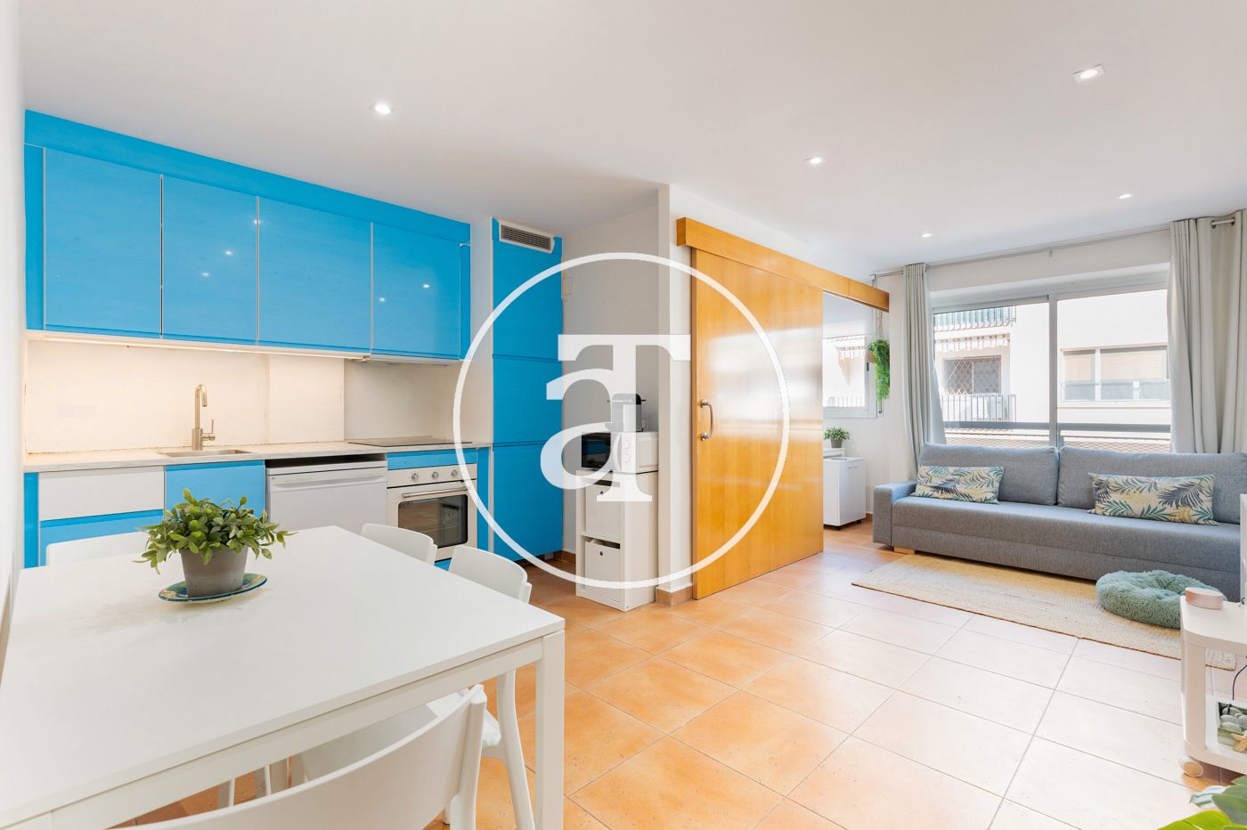 Exterior view of Flat to rent in Sant Cugat del Vallès  with Air Conditioner, Heating and Furnished