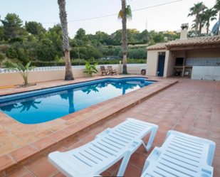 Swimming pool of House or chalet for sale in Calpe / Calp  with Air Conditioner, Terrace and Swimming Pool