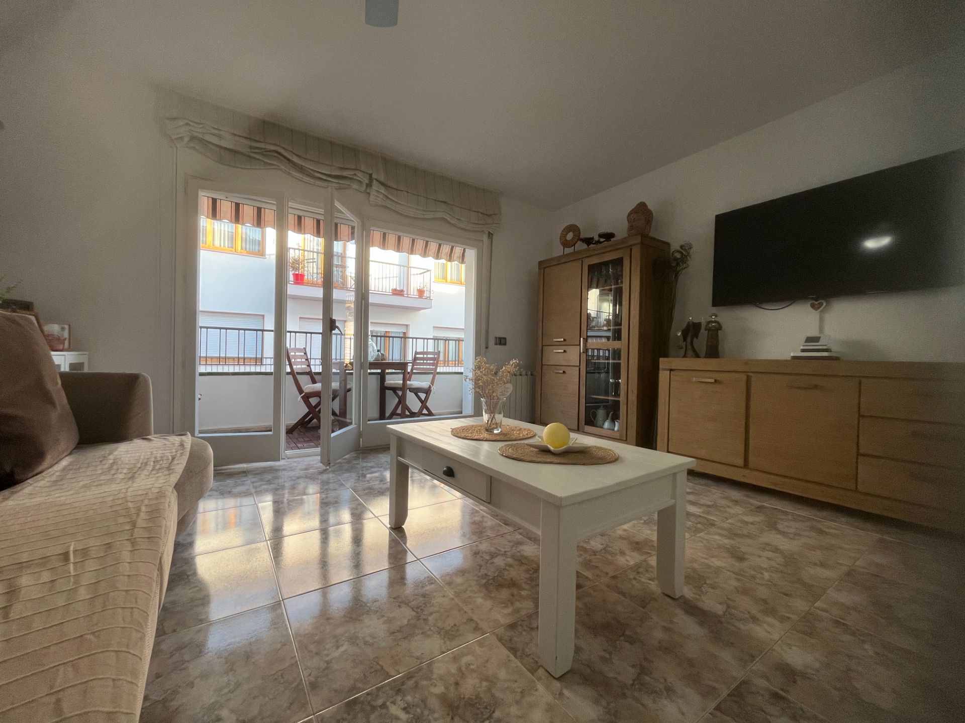 Sala d'estar de Pis en venda en Bescanó amb Calefacció i Balcó