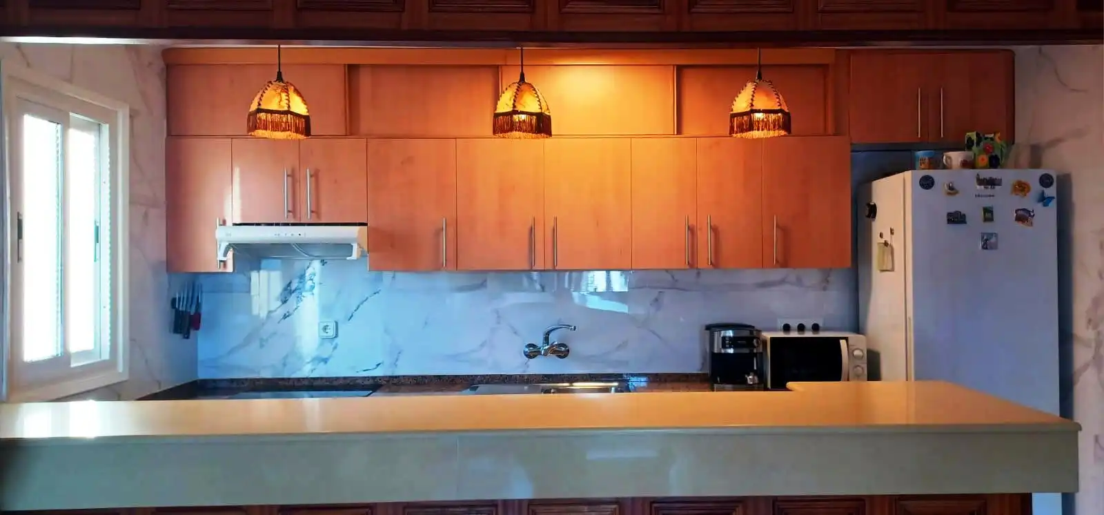 Kitchen of Flat for sale in Cambrils  with Air Conditioner, Terrace and Furnished