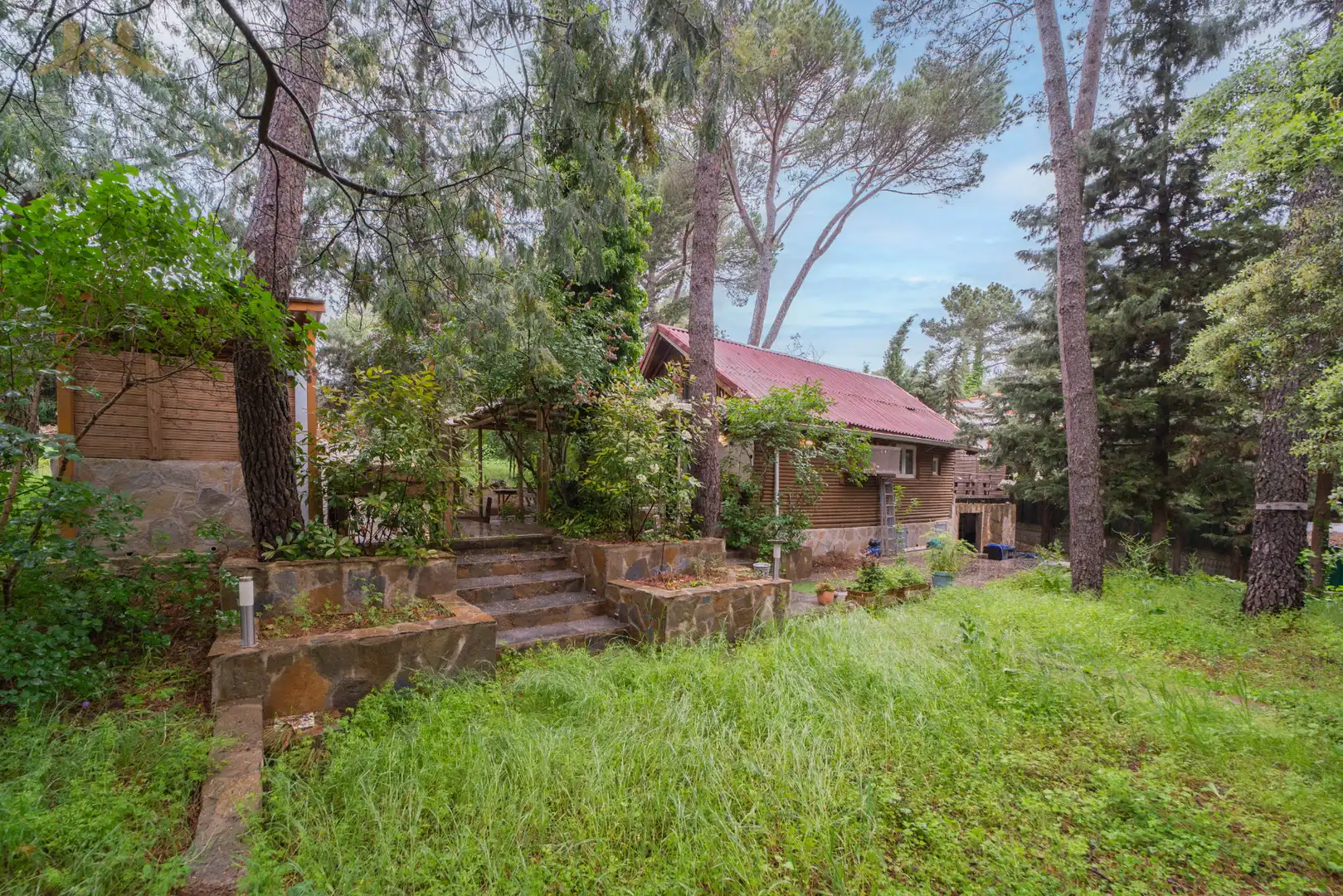 Garden of Houses for sale in Cadalso de los Vidrios  with Air Conditioner, Heating and Private garden