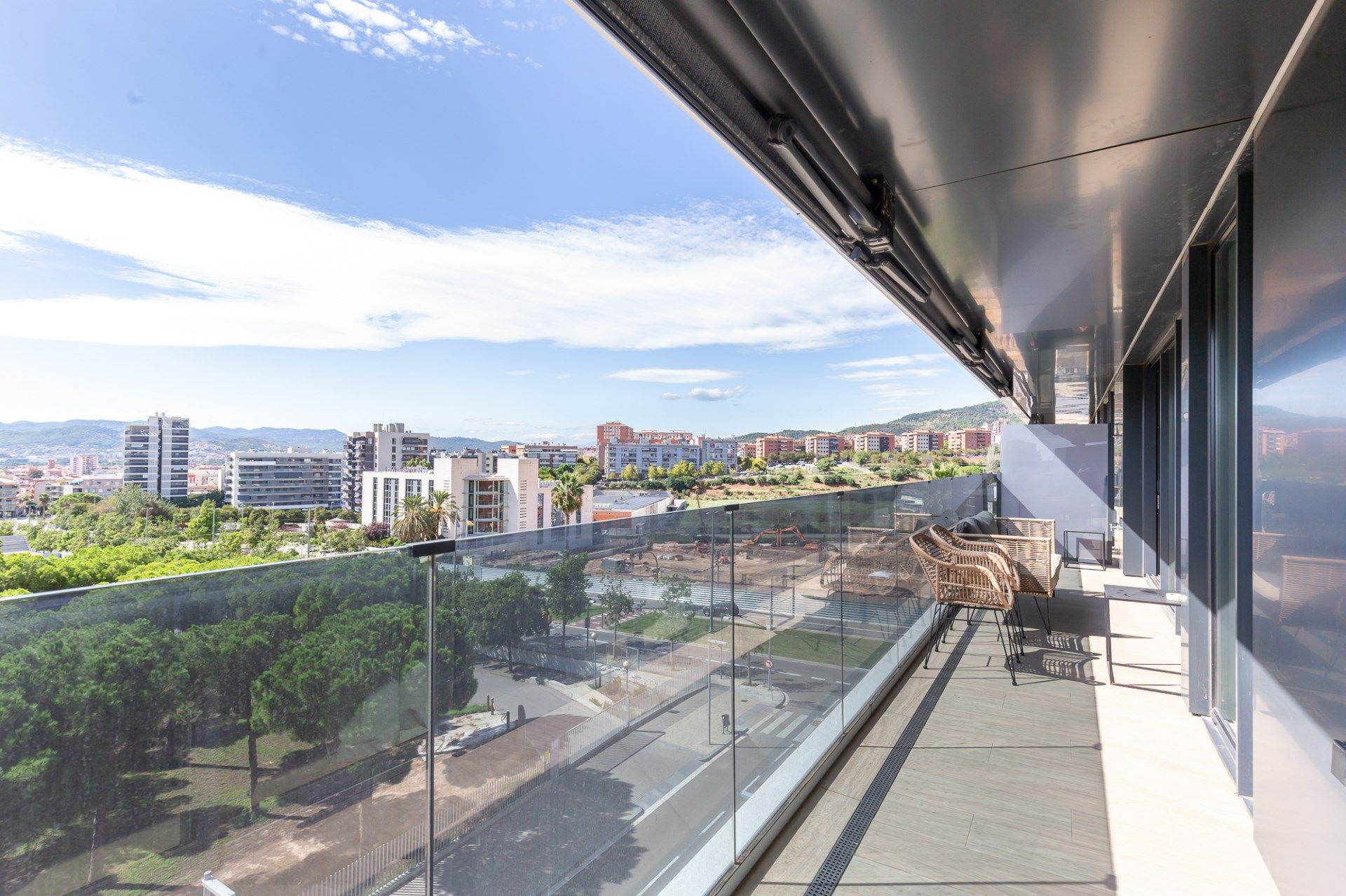 Terrace of Flat to rent in Sant Joan Despí  with Air Conditioner, Heating and Terrace