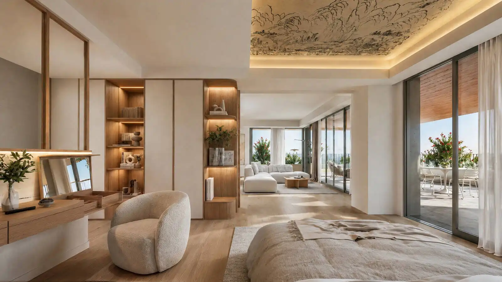 Sala d'estar de Apartament en venda en Fuengirola amb Aire condicionat, Terrassa i Traster