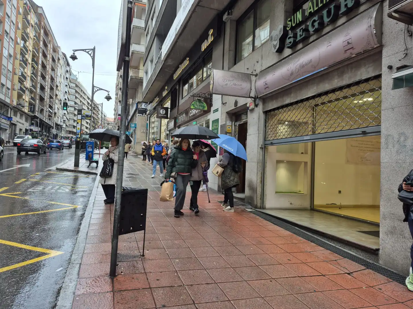 Exterior view of Commercial properties for sale in Ourense Capital   with Air Conditioner, Heating and Parquet flooring