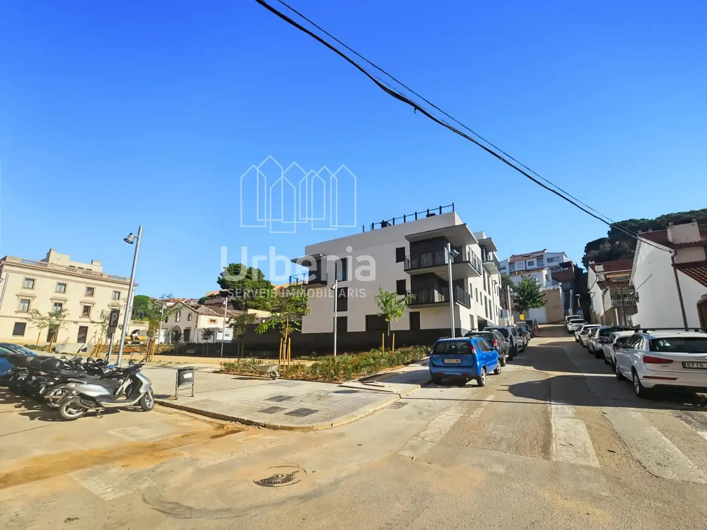 Vista exterior de Dúplex en venda en Arenys de Mar amb Aire condicionat, Calefacció i Terrassa