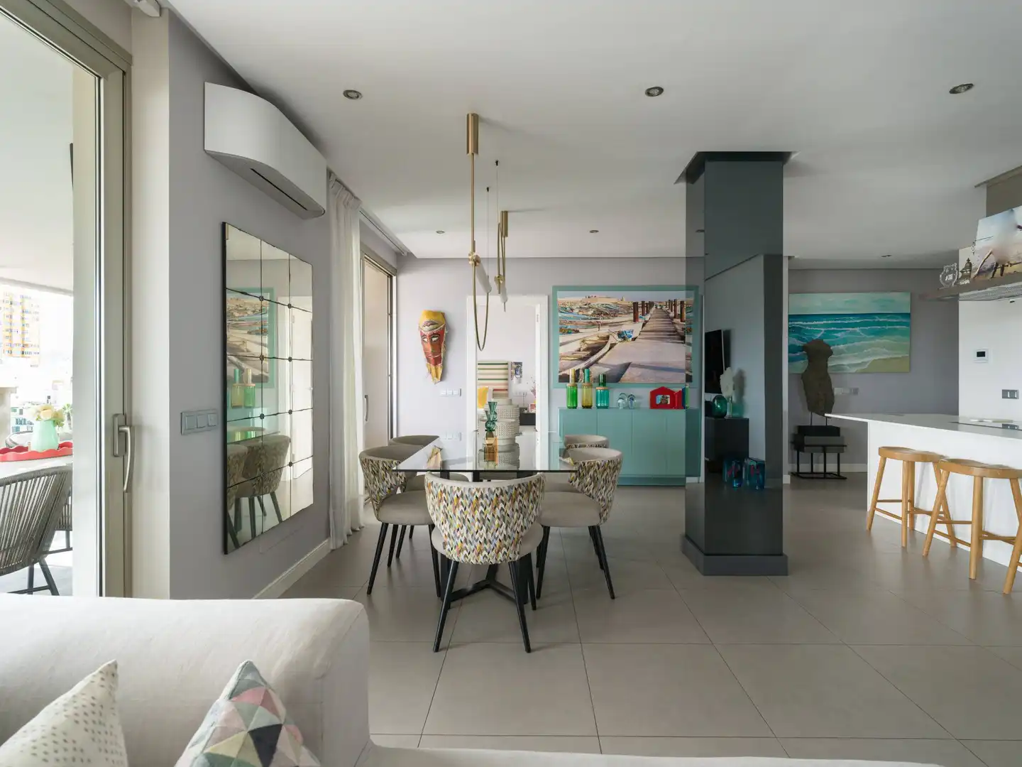Comedor de Ático en venta en Las Palmas de Gran Canaria con Aire acondicionado, Terraza y Trastero