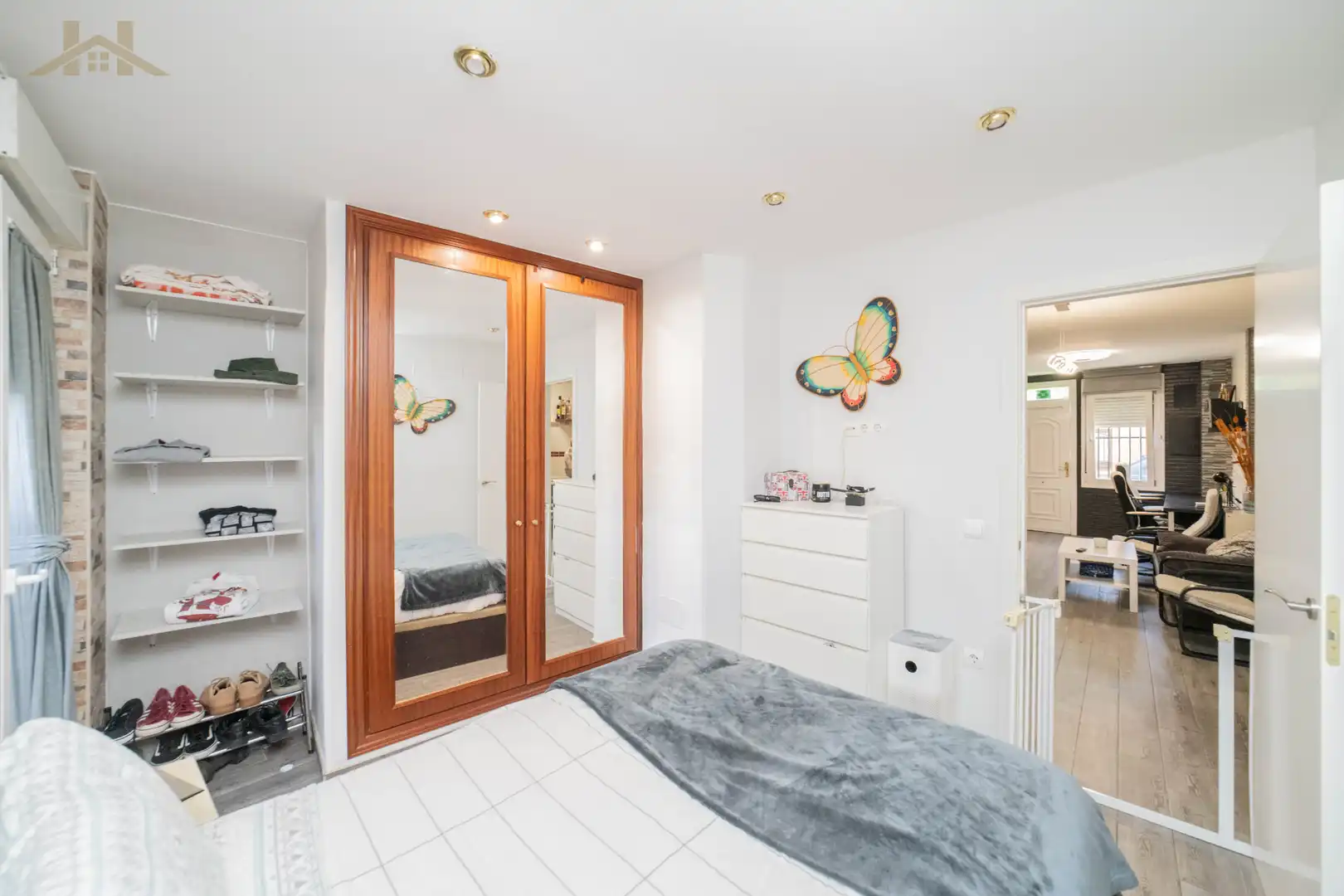 Schlafzimmer von Wohnung zum Verkauf in Navalcarnero mit Klimaanlage, Heizung und Privatgarten