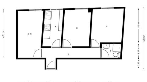 Foto 5 de Pis de lloguer a Los Rosales,  Madrid Capital