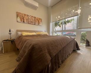 Bedroom of Flat to rent in  Madrid Capital  with Air Conditioner and Heating