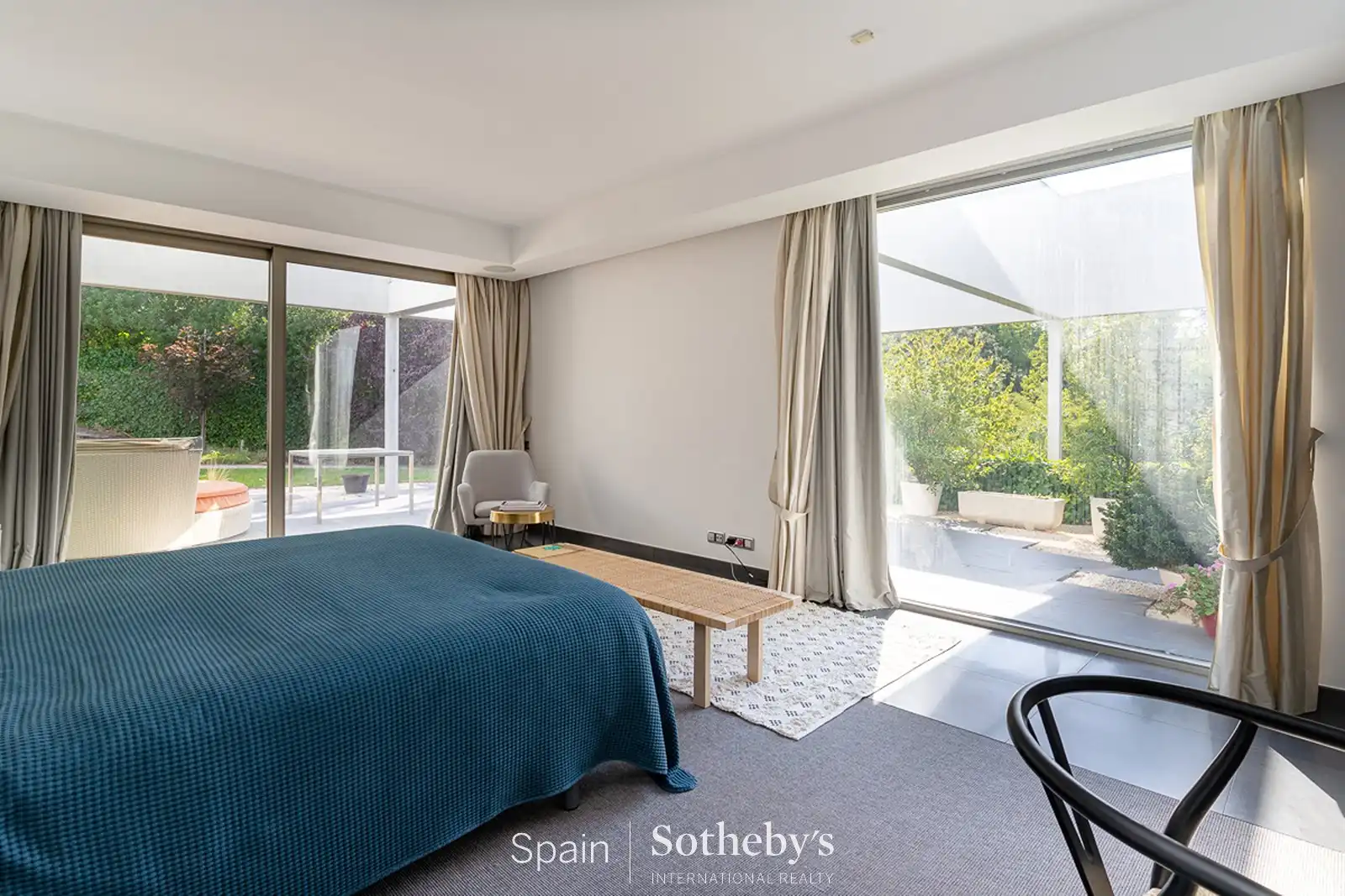 Bedroom of Houses for rent in Ciudalcampo  with Air Conditioner, Heating and Private garden