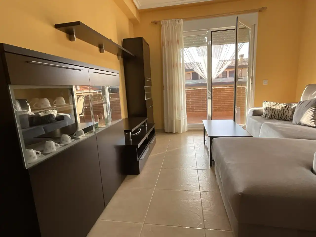 Living room of Flat for sale in Alesanco  with Heating, Terrace and Furnished
