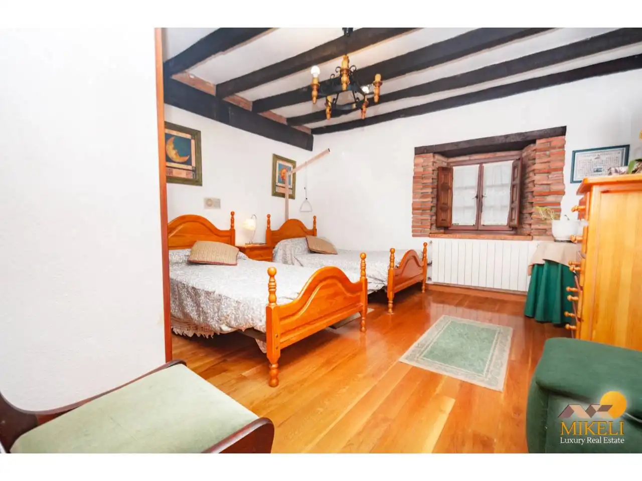 Dormitori de Casa o xalet en venda en Alfoz de Lloredo amb Calefacció, Jardí privat i Terrassa