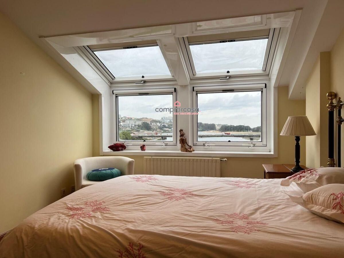 Schlafzimmer von Wohnung miete in Culleredo mit Heizung, Privatgarten und Gemeinschaftspool