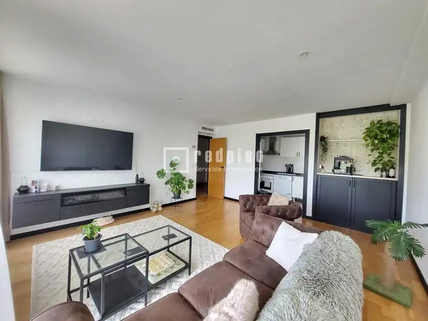 Sala de estar de Piso en venta en Valdemoro con Aire acondicionado, Calefacción y Jardín privado