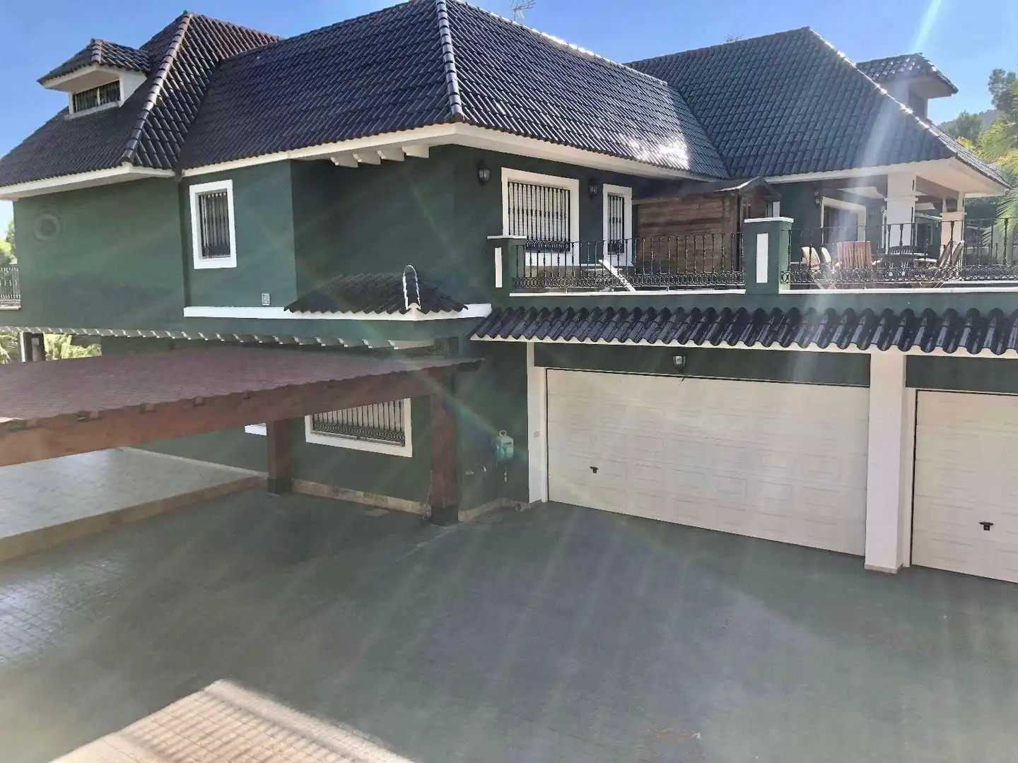 Vista exterior de Casa o chalet en venta en Murcia con Jardín privado, Terraza y Piscina