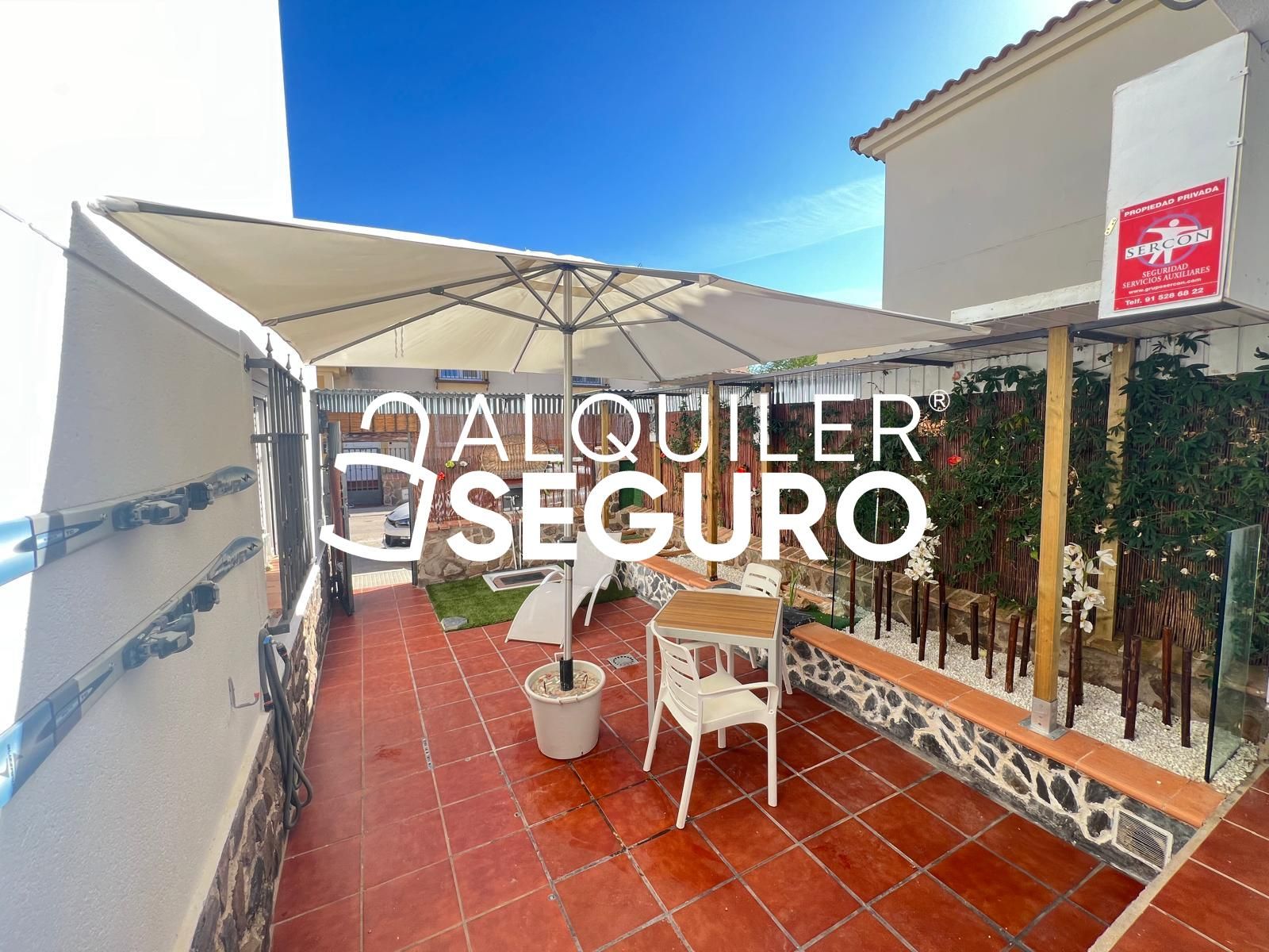 Terrassa de Casa o xalet de lloguer en Mascaraque amb Calefacció i Moblat