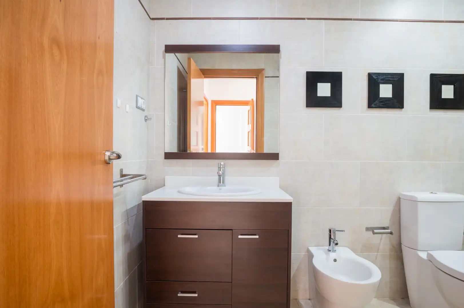 Badezimmer von Wohnung zum Verkauf in Terrassa mit Klimaanlage, Heizung und Abstellraum
