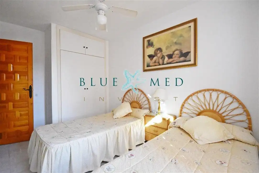 Schlafzimmer von Wohnung zum Verkauf in Mazarrón mit Privatgarten, Terrasse und Möbliert