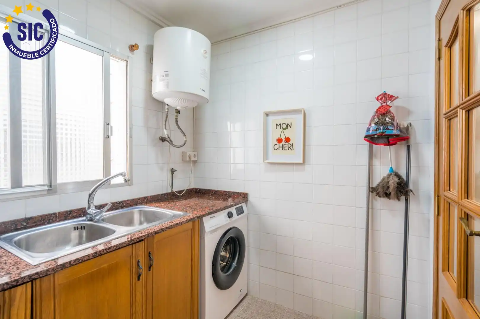 Cocina de Piso en venta en Valencia con Aire acondicionado y Balcón