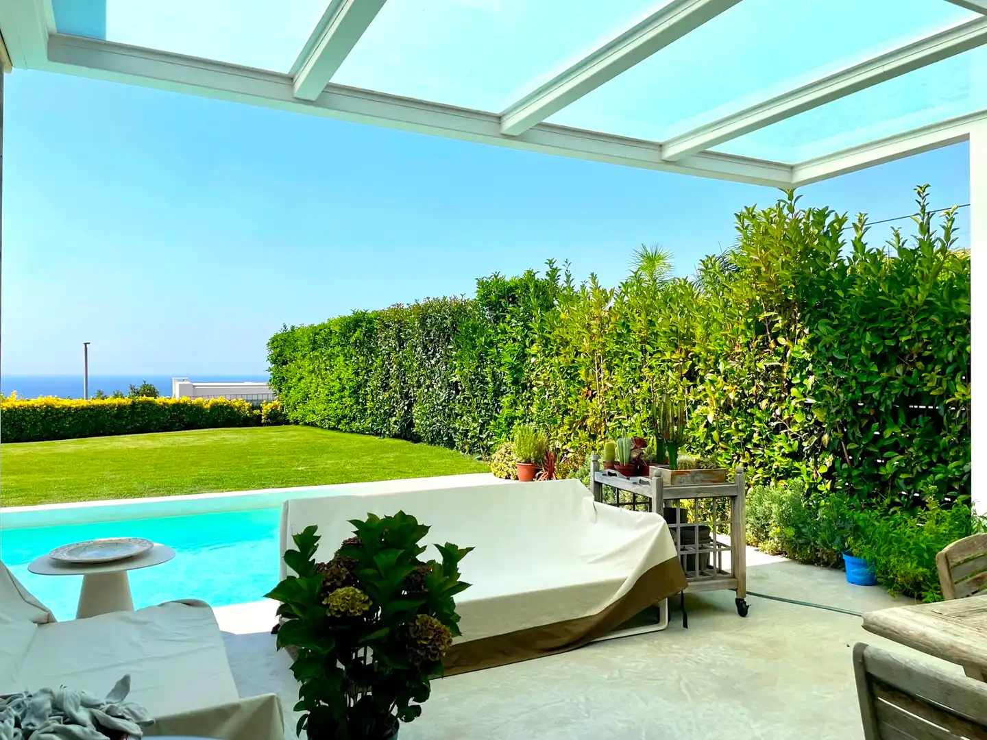 Terrasse von Haus oder Chalet zum Verkauf in Sant Vicenç de Montalt mit Klimaanlage, Heizung und Privatgarten
