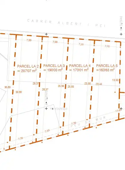 Terreny residencial en venda a Carrer Salvador Albert i Pey 16