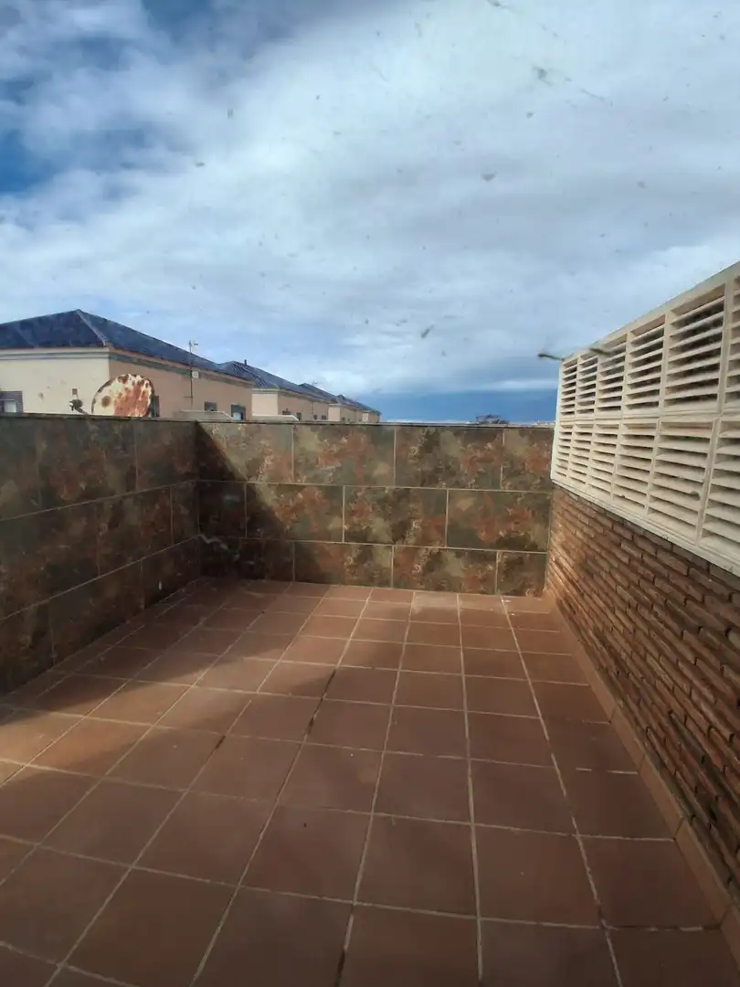 Terrasse von Einfamilien-Reihenhaus zum Verkauf in Roquetas de Mar