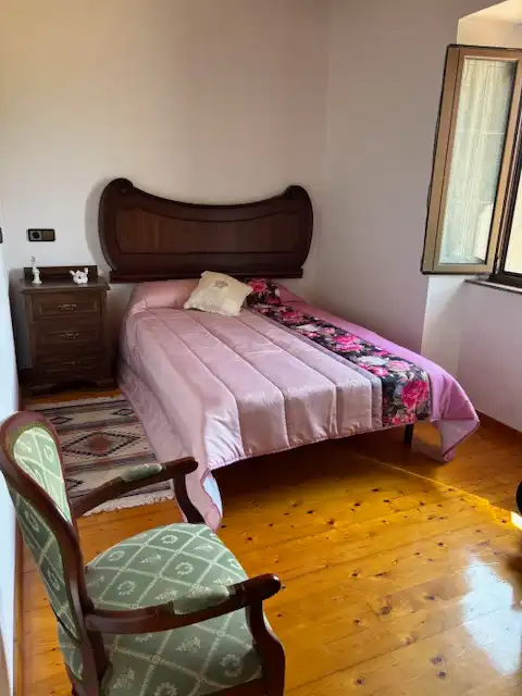 Dormitori de Casa o xalet de lloguer en Valdoviño amb Moblat, Forn i Rentadora