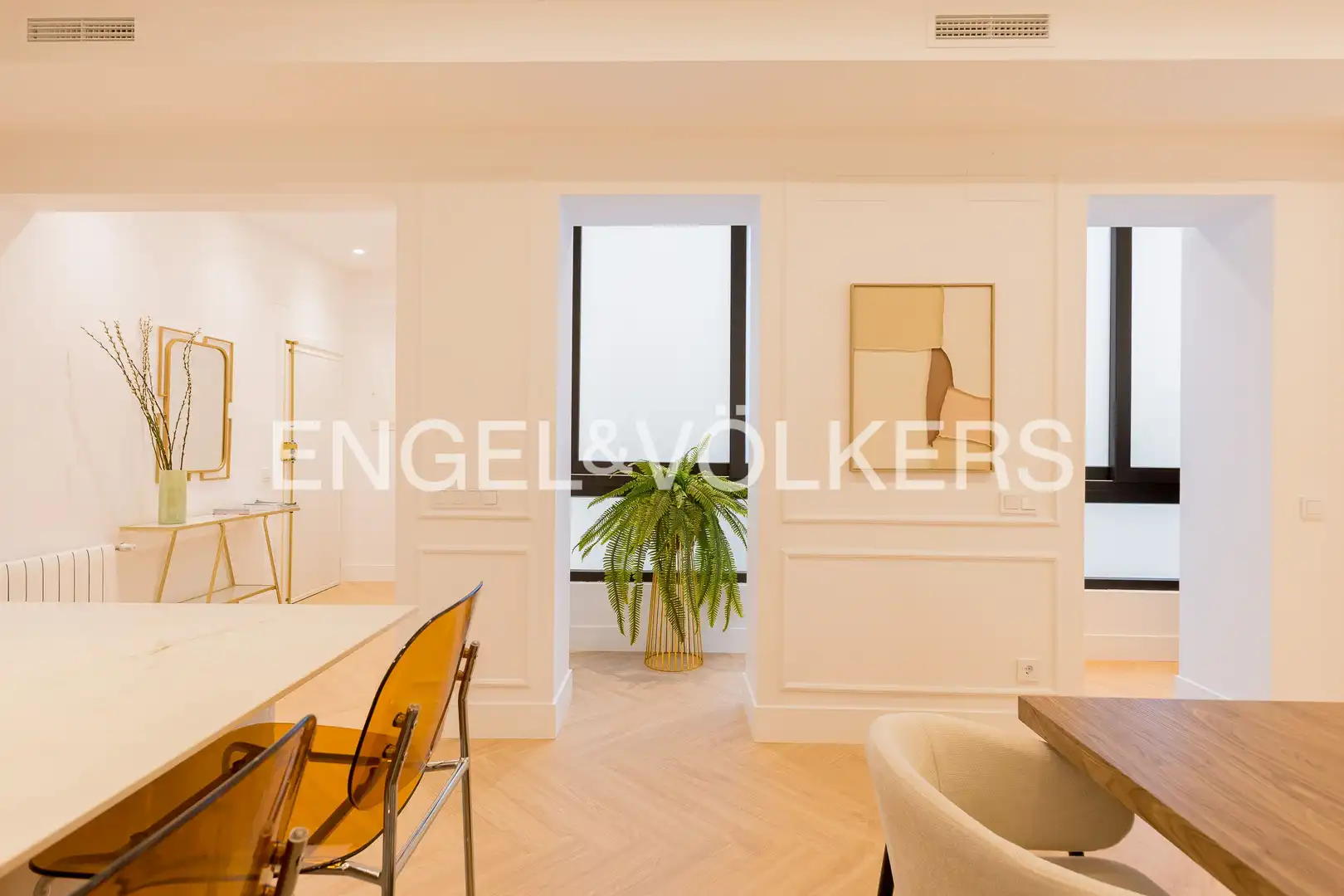 Esszimmer von Wohnung zum Verkauf in Madrid mit Klimaanlage, Heizung und Parkett