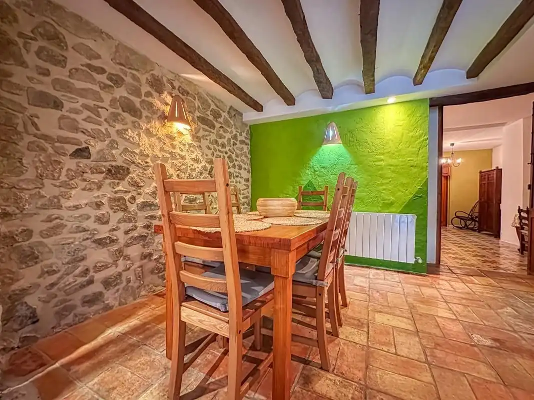 Menjador de Casa o xalet en venda en La Vall de Laguar amb Aire condicionat, Calefacció i Terrassa