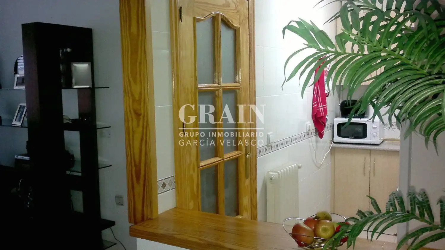 Cocina de Apartamento de alquiler en Albacete con Calefacción y Balcón