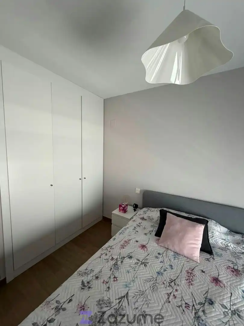 Schlafzimmer von Wohnung zur Miete in Madrid mit Klimaanlage, Heizung und Parkett