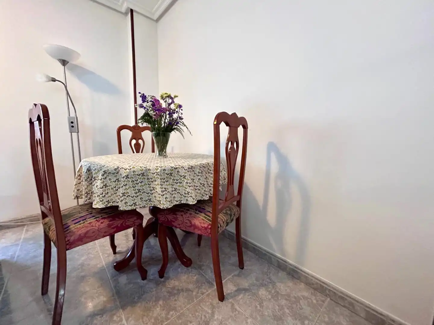 Dining room of Flat for rent in Siero  with Heating, Parquet flooring and Terrace