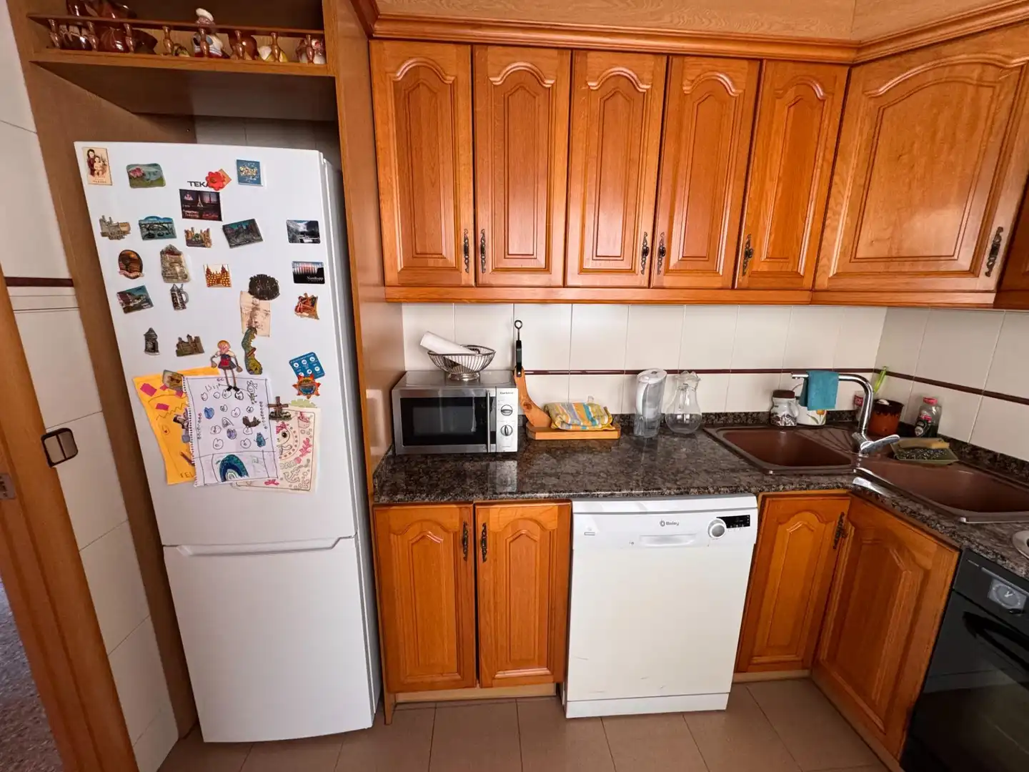 Kitchen of Flat for sale in Barcelona  with Balcony