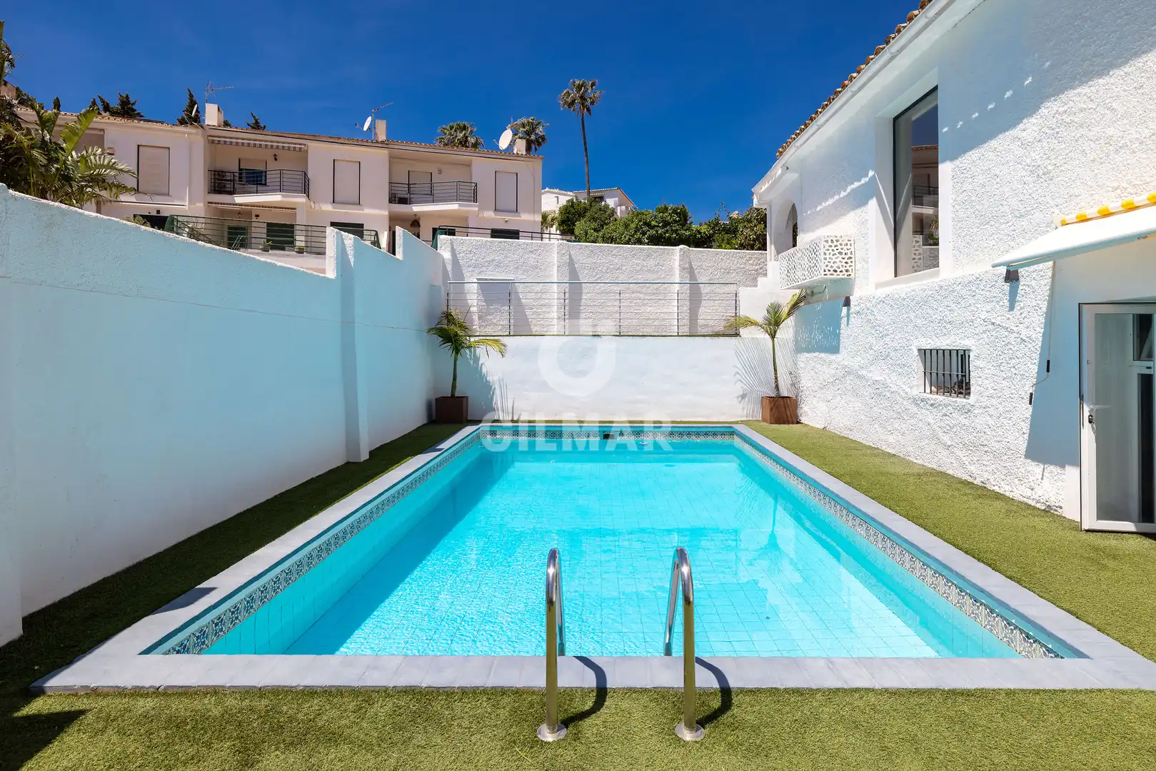 Piscina de Casa o xalet en venda en Benalmádena amb Jardí privat i Piscina