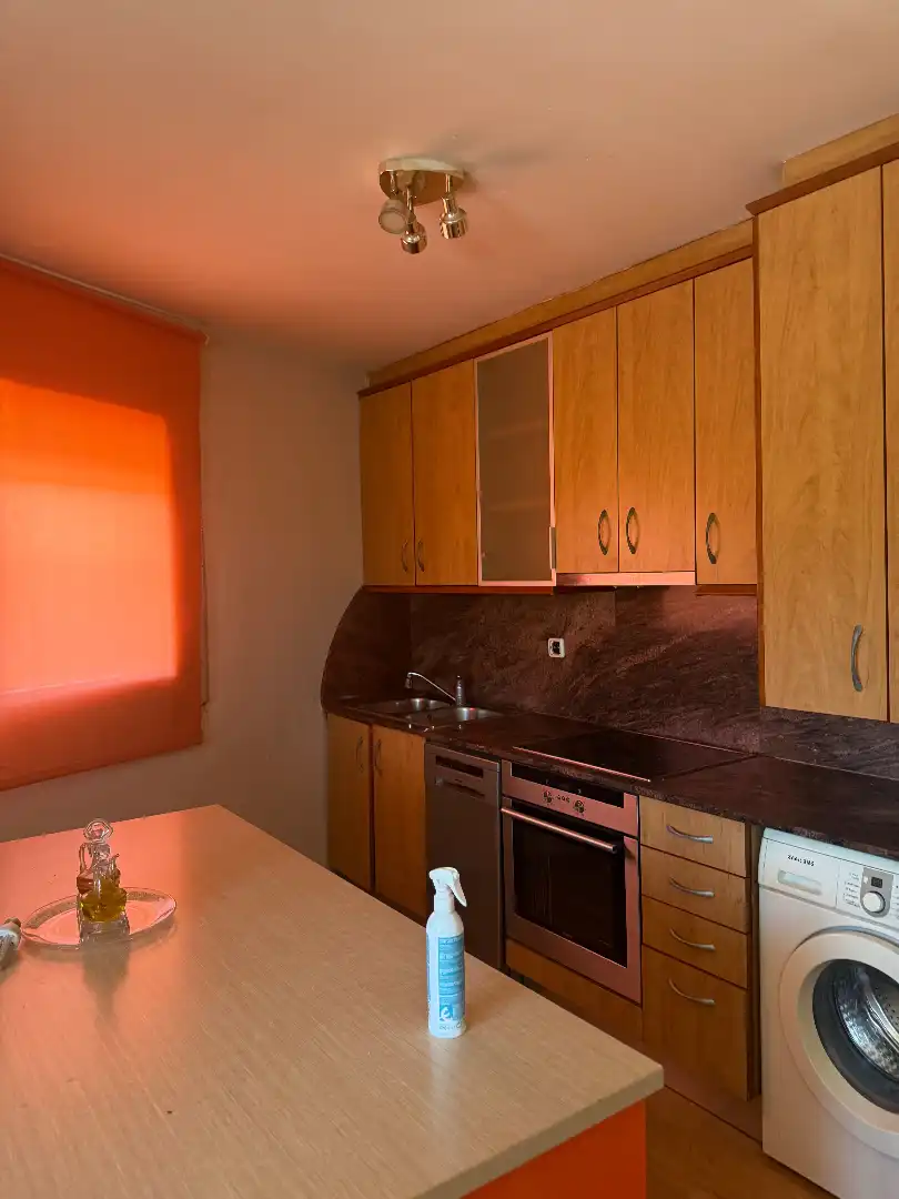 Cocina de Planta baja en venta en Òdena con Calefacción, Parquet y Amueblado