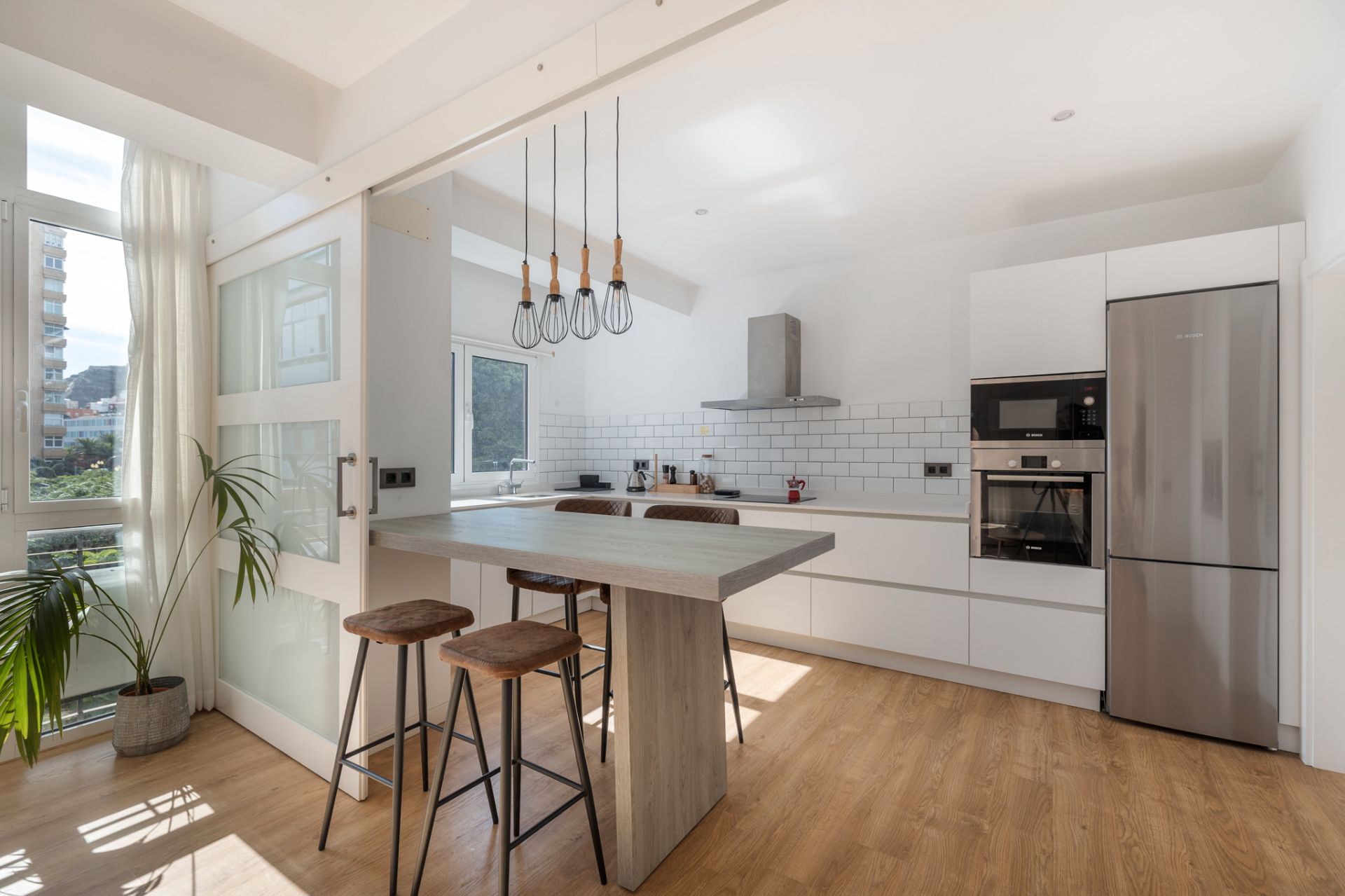 Cocina de Piso en venta en Las Palmas de Gran Canaria con Amueblado y Balcón