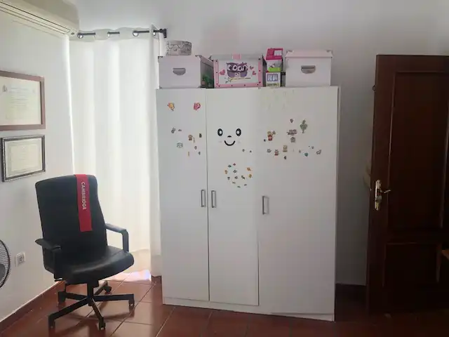 Schlafzimmer von Haus oder Chalet zum Verkauf in Sanlúcar de Barrameda mit Klimaanlage, Heizung und Privatgarten