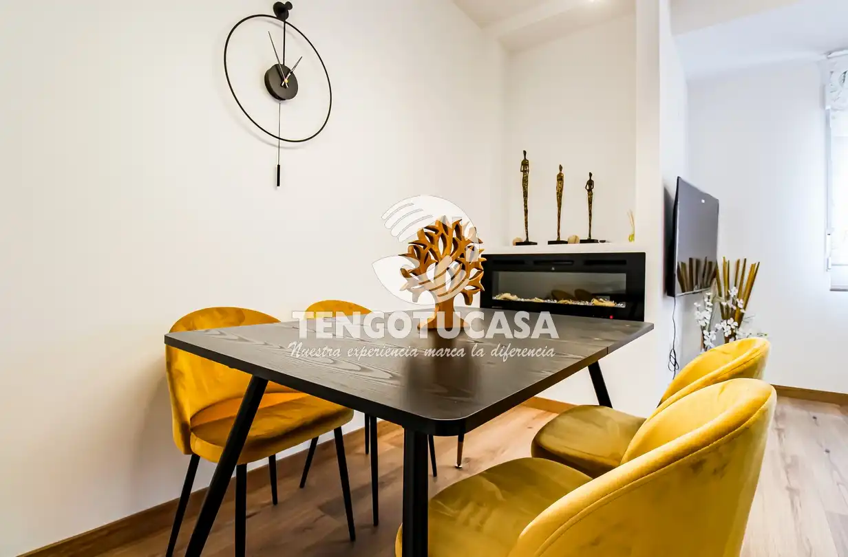 Dining room of Flat for rent in Madrid  with Air Conditioner, Heating and Furnished