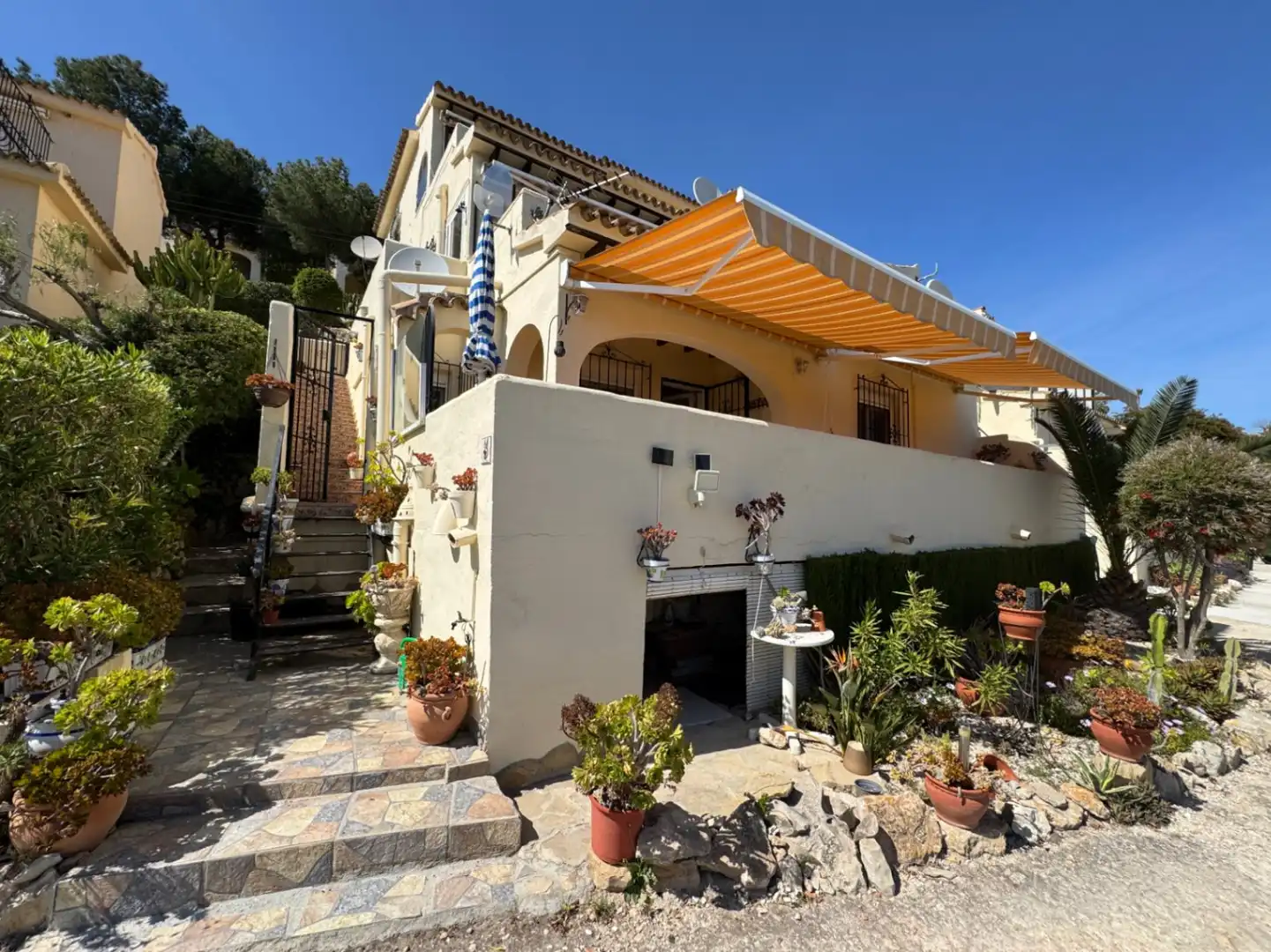 Vista exterior de Apartamento en venta en Teulada con Aire acondicionado, Calefacción y Terraza