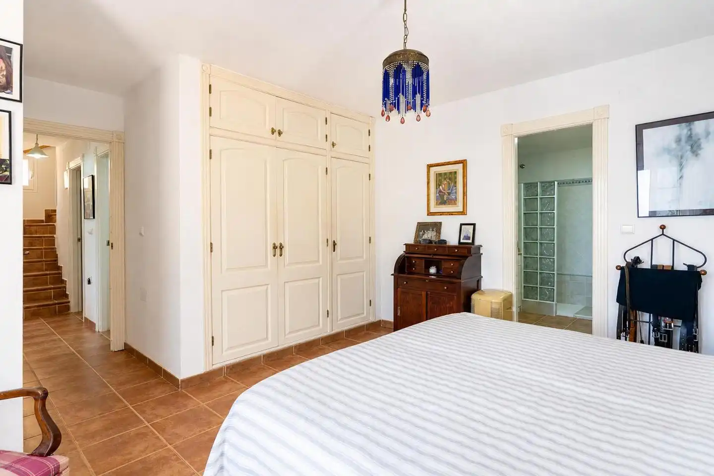 Bedroom of Houses for sale in Santa Pola  with Air Conditioner, Private garden and Terrace