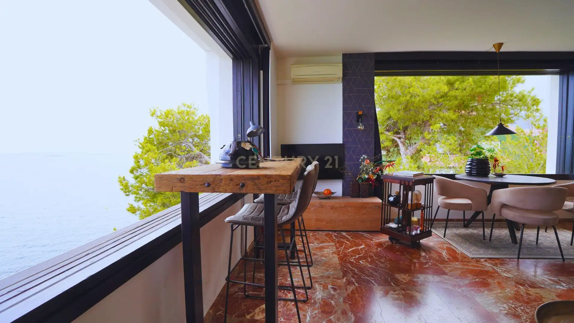 Terrassa de Apartament de lloguer en Calpe / Calp amb Aire condicionat, Traster i Forn